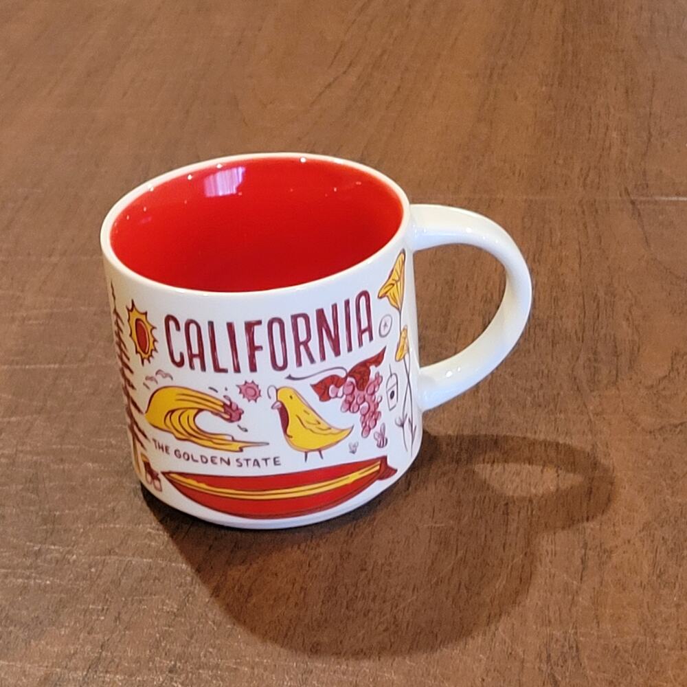 Starbucks Been There Series Coffee Mug California 2017 14oz